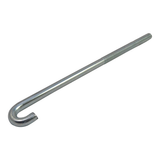 PWP hook bolt, length 340 mm, M14 x 1.5, galvanised
