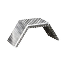 Mudguard RA 135.45, checker plate 3/5, 450 × 1350 × 540 mm