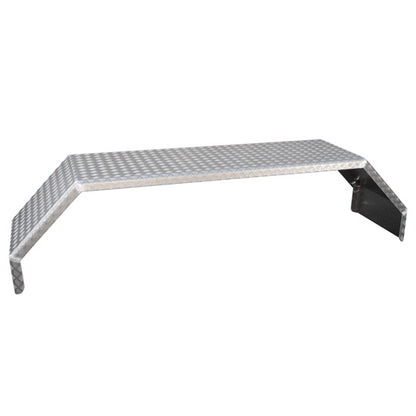 Three-axle mudguard QA 410.68, 680 × 4100 × 740 mm