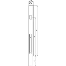 K4 Front pillar steel KTL, right, 800 mm BWH