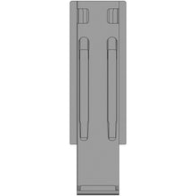 K20 centre pillar, aluminum anodised, 400 mm, w/out mount