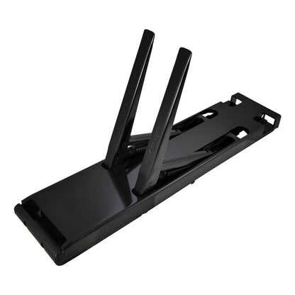K20 Rear corner stanchion, L, stl. KTL, 400 mm, w.lock, DV