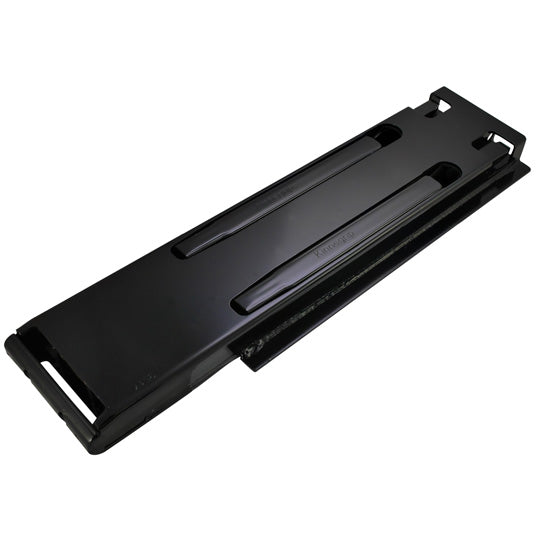 K20 Takakulmapylväs, oikea, terästä KTL, 400 mm, lukolla, DV