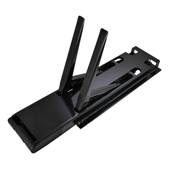 K20 Takakulmapylväs, oikea, terästä KTL, 400 mm, lukolla, DV