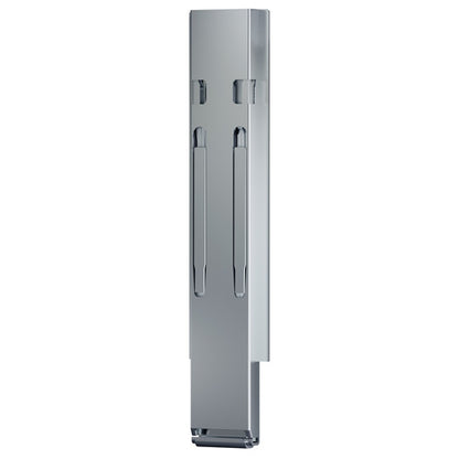 K20 centre pillar, stl., black KTL, 500 mm, w/out holder