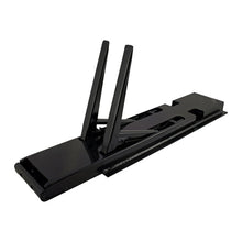 K20 centre pillar, stl., black KTL, 500 mm, w/ holder