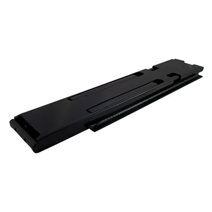 K20 centre pillar, stl., black KTL, 500 mm, w/ holder