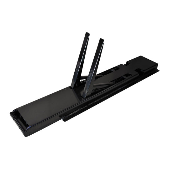 K20 centre pillar, stl., black KTL, 600 mm, w/ holder