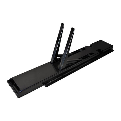 K20 centre pillar, stl., black KTL, 600 mm, w/ holder