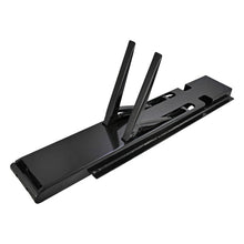 K20 Rear corner stanchion, R, stl. KTL, 600 mm, w.lock,DV