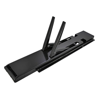 K20 Rear corner stanchion, R, stl. KTL, 600 mm, w.lock,DV