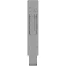 K20 centre pillar, stl., black KTL, 800 mm, TIR, w/out holder