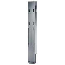 K20 centre pillar, stl., black KTL, 1000 mm, w/out holder