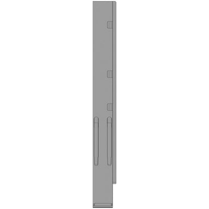 K20 Rear corner pillar, R, 1100 mm, w/o lock