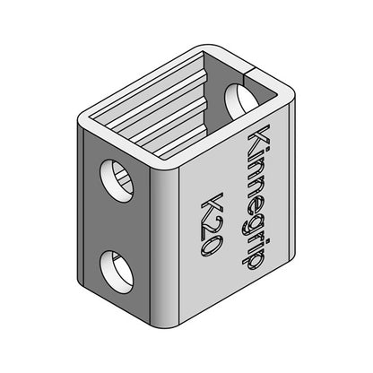 K20 Ctrholder, raw, f. welding, f. rear side board