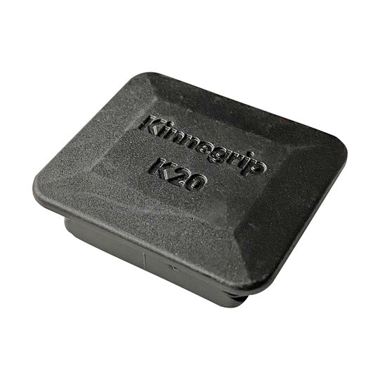 K20 Cover cap, plastic, f. narrow front corner stanchion, black