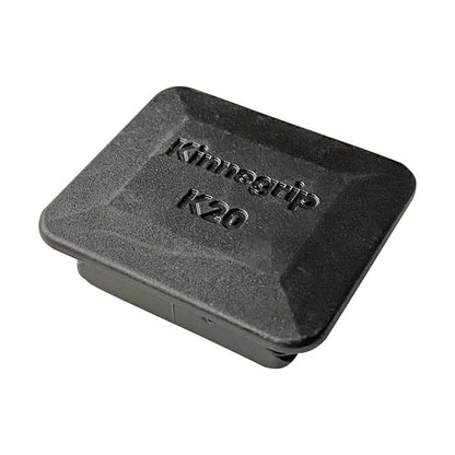 K20 Cover cap, plastic, f. narrow front corner stanchion, black