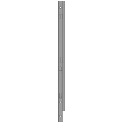 K20 Fr. corner stanchion, L, KTL stl., 1000 mm, screw ver.