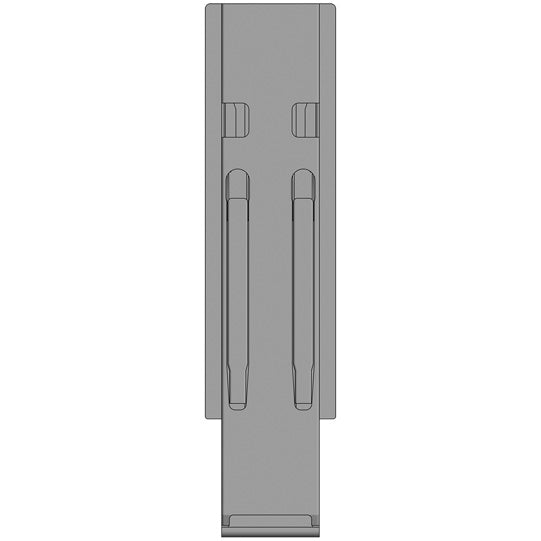 K20 centre pillar, stl., microZINQ 5, 500 mm, w/out holder