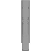 K20 centre pillar, stl., microZINQ 5, 800 mm, w/out holder