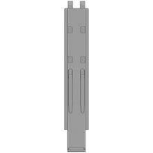 K20 centre pillar, stl., microZINQ 5, 800 mm, w/ holder