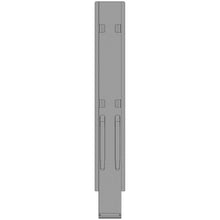 K20 centre pillar, stl., microZINQ 5, 1000 mm, w/out holder