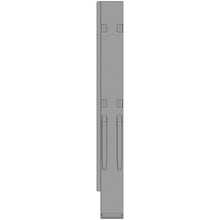 K20 Rear corner stanchion, L,microZINQ 5, 1000mm,w.lock,DV