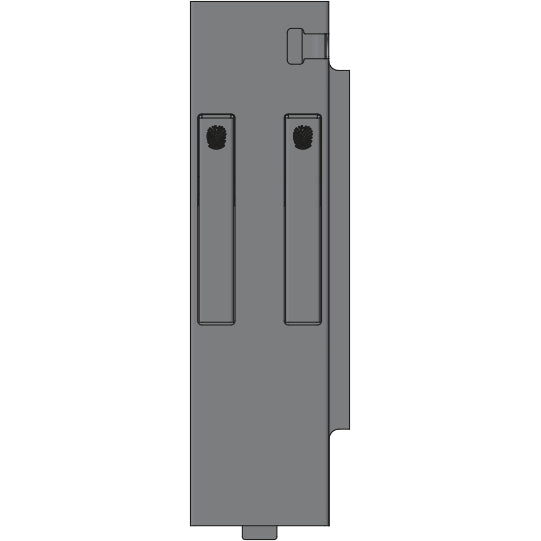 K15 Eckrunge hinten, rechts, Aluminium, 300 mm
