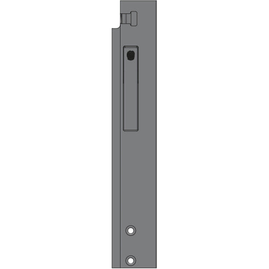 K15 Eckrunge vorne, rechts, Aluminium, 400 mm