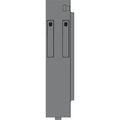 K15 Eckrunge hinten, rechts, Aluminium, 400 mm
