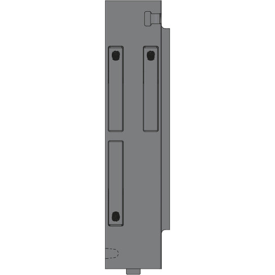 K15 Eckrunge hinten, rechts, Aluminum, Doppelpendel, 400 mm