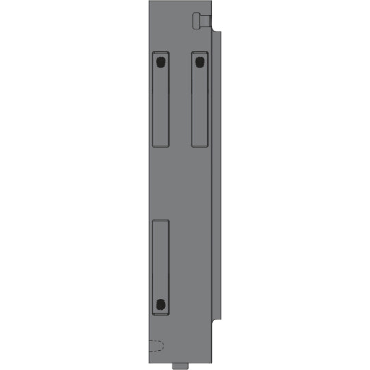 K15 Eckrunge hinten, rechts, Aluminium, Doppelpendel, 500 mm