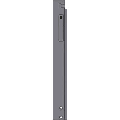 K15 Eckrunge vorne, links, Aluminium, 600 mm