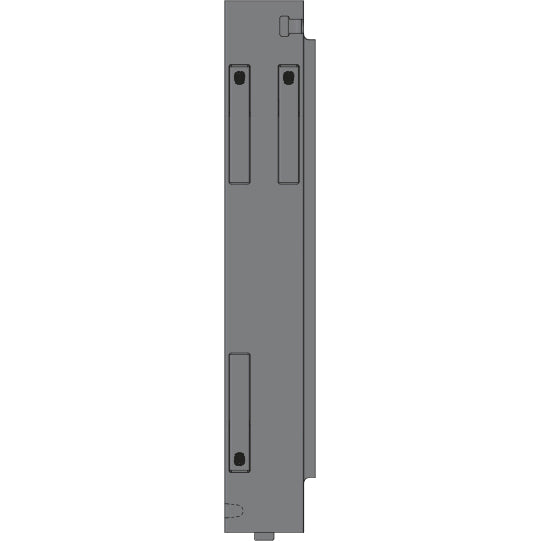 K15 Eckrunge hinten, rechts, Aluminium, Doppelpendel, 600 mm