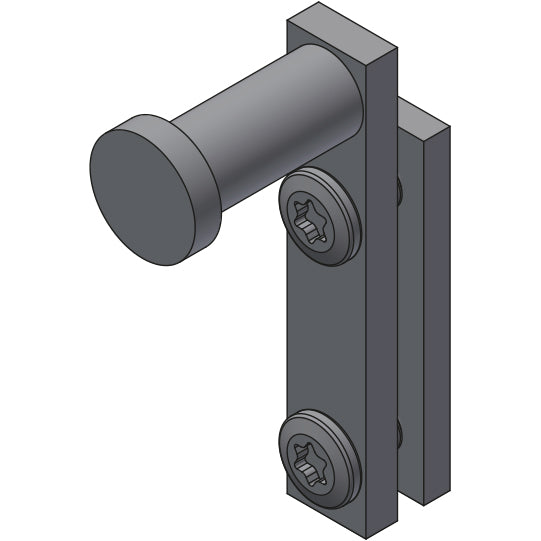 K15 Pendelbolzen, Geomet, grau