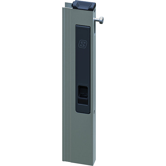 T50 long travel lock, aluminum, 362 mm, right, notched