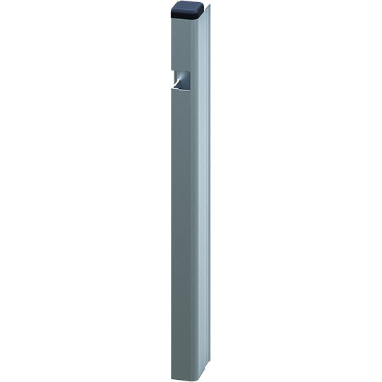 T50 locking profile/counterholder, 362 mm, left, notched