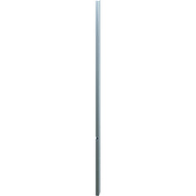 T50 lock. profile/ctrholder, aluminum, 1800 mm, R