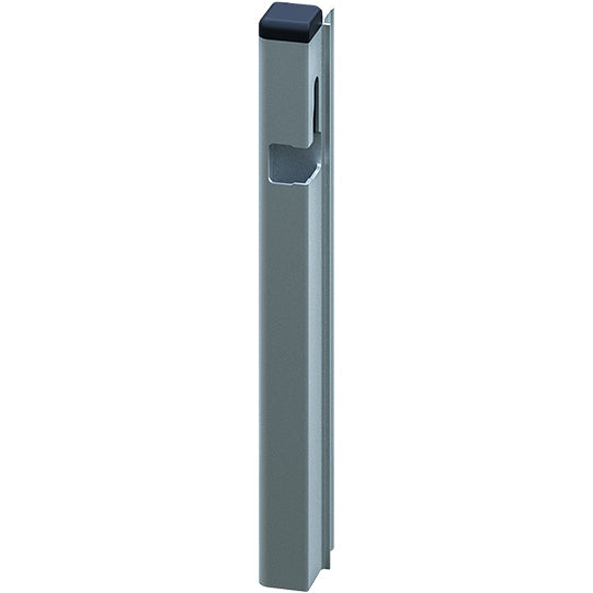 T50 lock. profile/ctrholder, aluminum, 300 mm, L