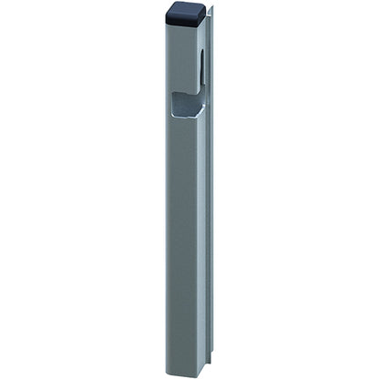 T50 lock. profile/ctrholder, aluminum, 300 mm, L