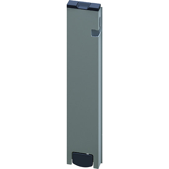 T50 rear corner stanchion, aluminum, 400 mm, R