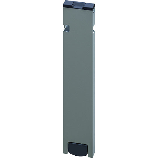 T50 rear corner stanchion, aluminum, 400 mm, L