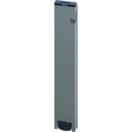 T50 rear corner stanchion, aluminum, 500 mm, R