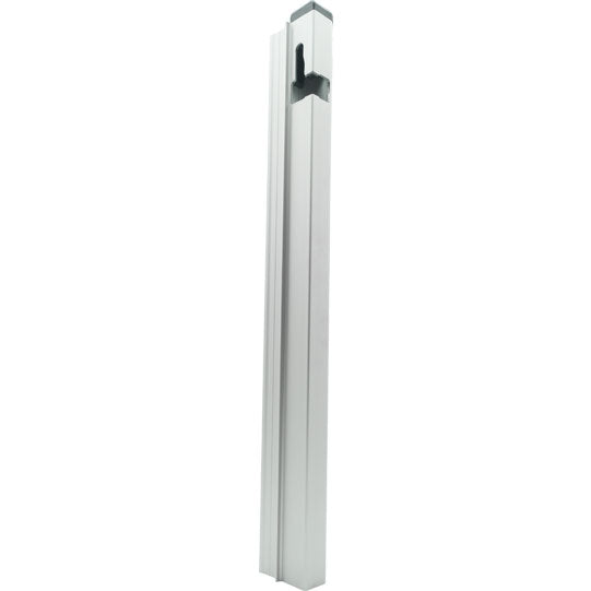 T50 lock. profile/ctrholder, aluminum, 500 mm, R