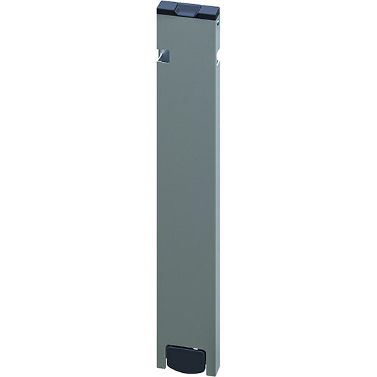 T50 rear corner stanchion, aluminum, 500 mm, L