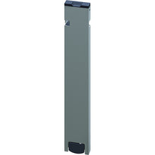 T50 rear corner stanchion, aluminum, 500 mm, L