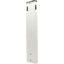 T50 rear corner stanchion, aluminum, 500 mm, L, bolt-on
