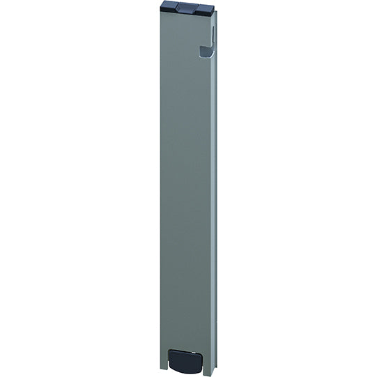 T50 rear corner stanchion, aluminum, 600 mm, R