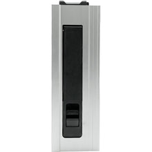 T50 long way lock, aluminum, 600 mm, L, short pin