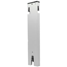 T50 rear corner stanchion, aluminum, 600 mm, L